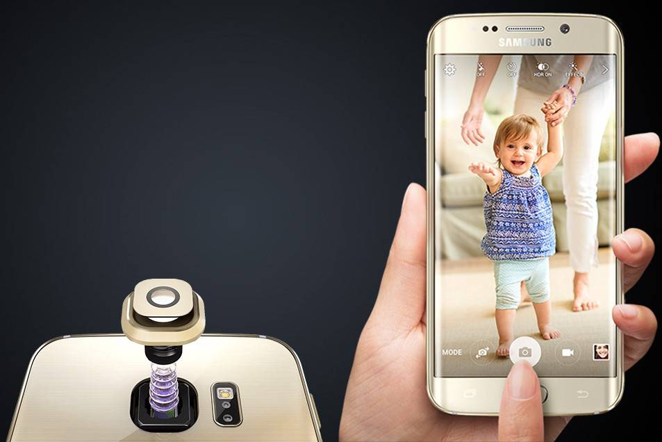 Samsung S6 Edge Kamera Camı Değişimi (Lens)